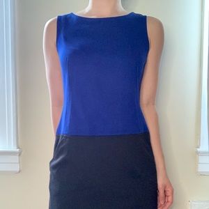 LOFT black/blue Dress